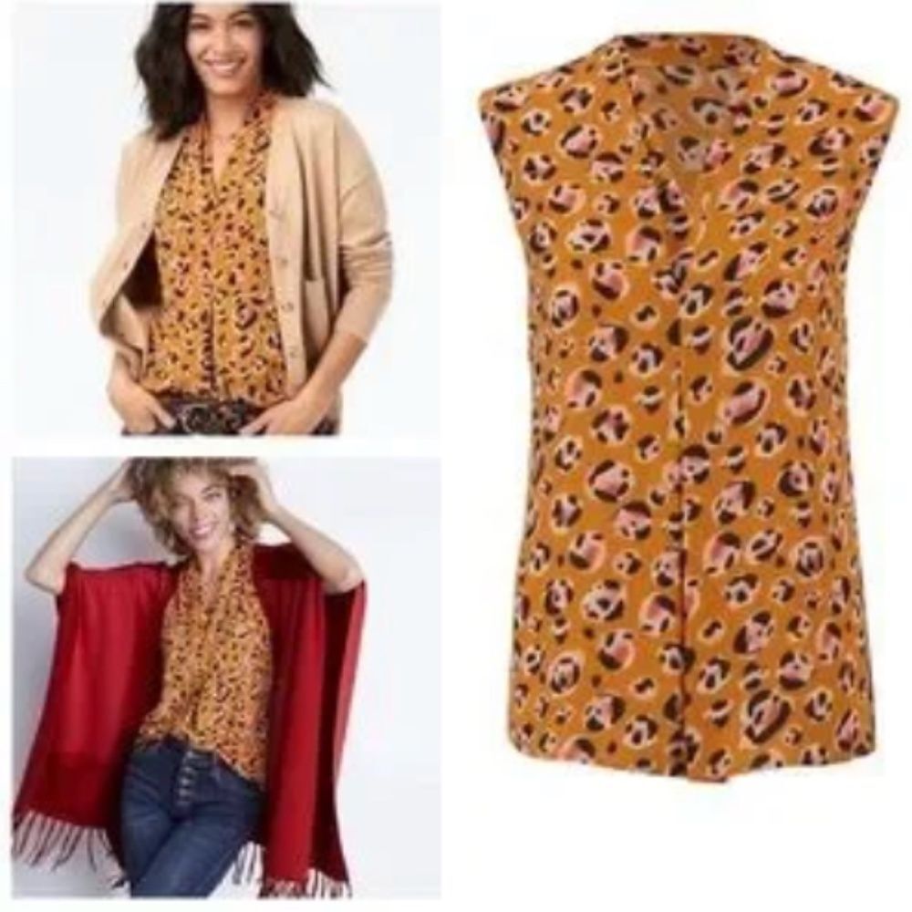 Cabi Women's Prowl Blouse Top Career Style 3792 Size Small